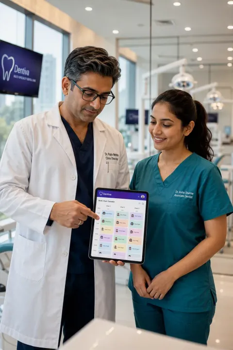 Multi-Doctor Dental Practice Management Dashboard & Roster