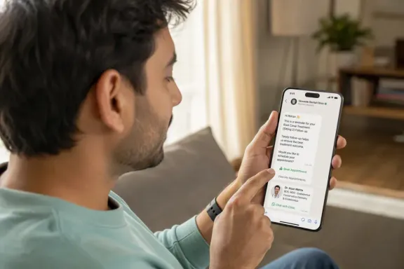 Incomplete Treatment Recall & WhatsApp Recovery