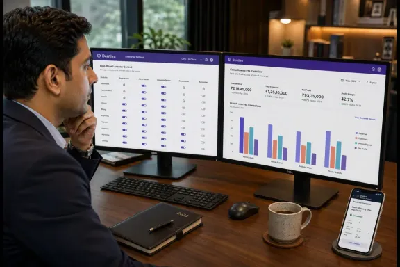 Role-Based Security & Group P&L Revenue Analytics